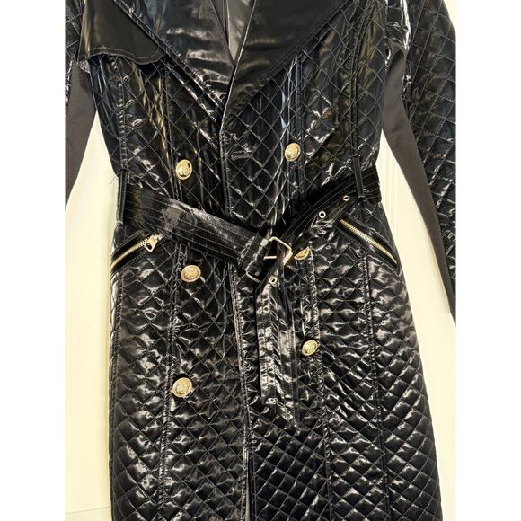 Quilted Buckle Detail Coat NWOT - Picture 2 of 4